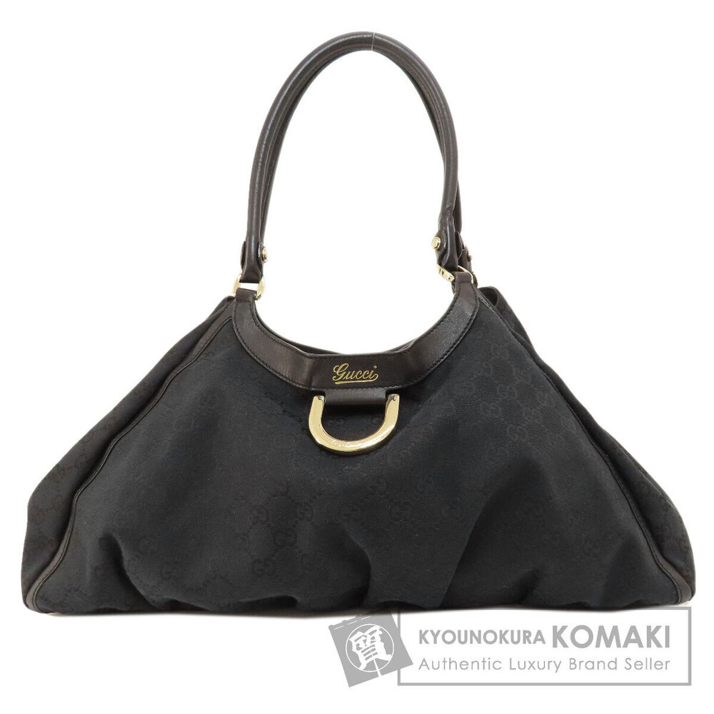 Gucci GG Canvas Abbey Hobo Bag Shoulder Bag black